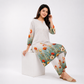 Winner Off-White Ladies Cord Set - 80191