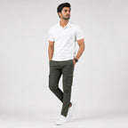 Winner's Men'S Olive Cargo Pant - 55850