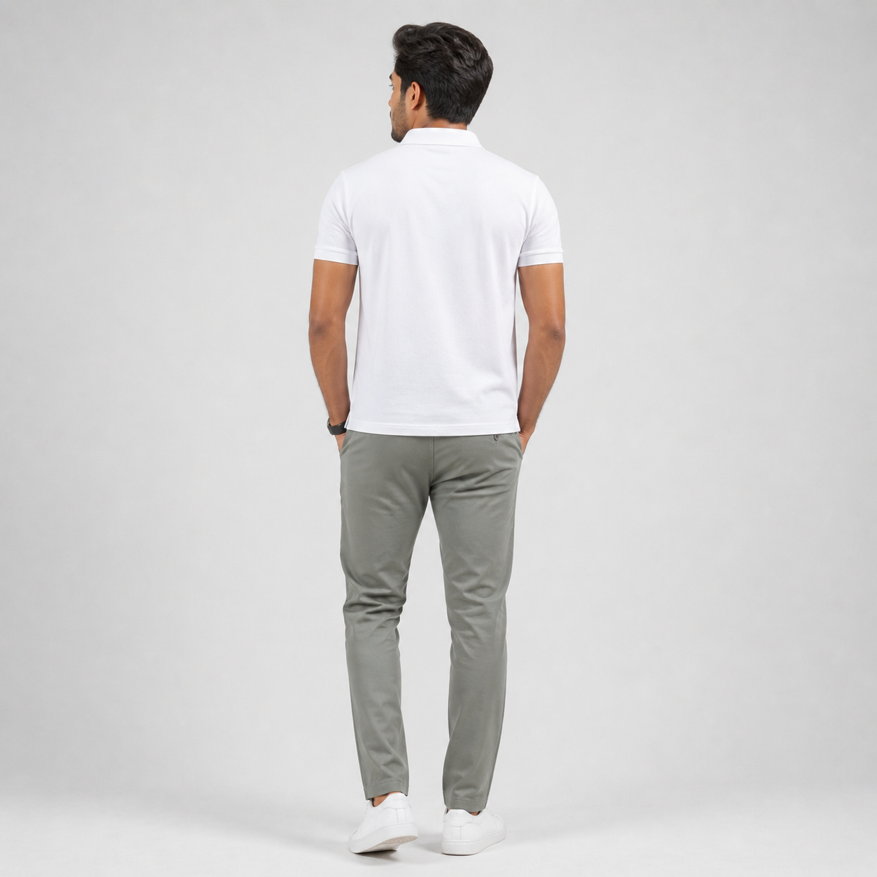 Winner' S Olive-21  Men's Gabardine Pant - 73010
