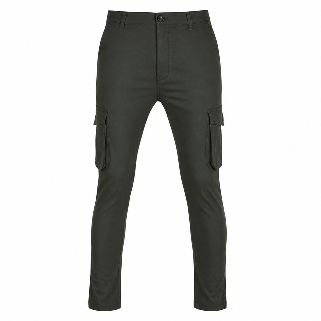Winner's Men'S Olive Cargo Pant - 55850