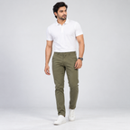 Winner Men's Olive Gabardine Pant 80334
