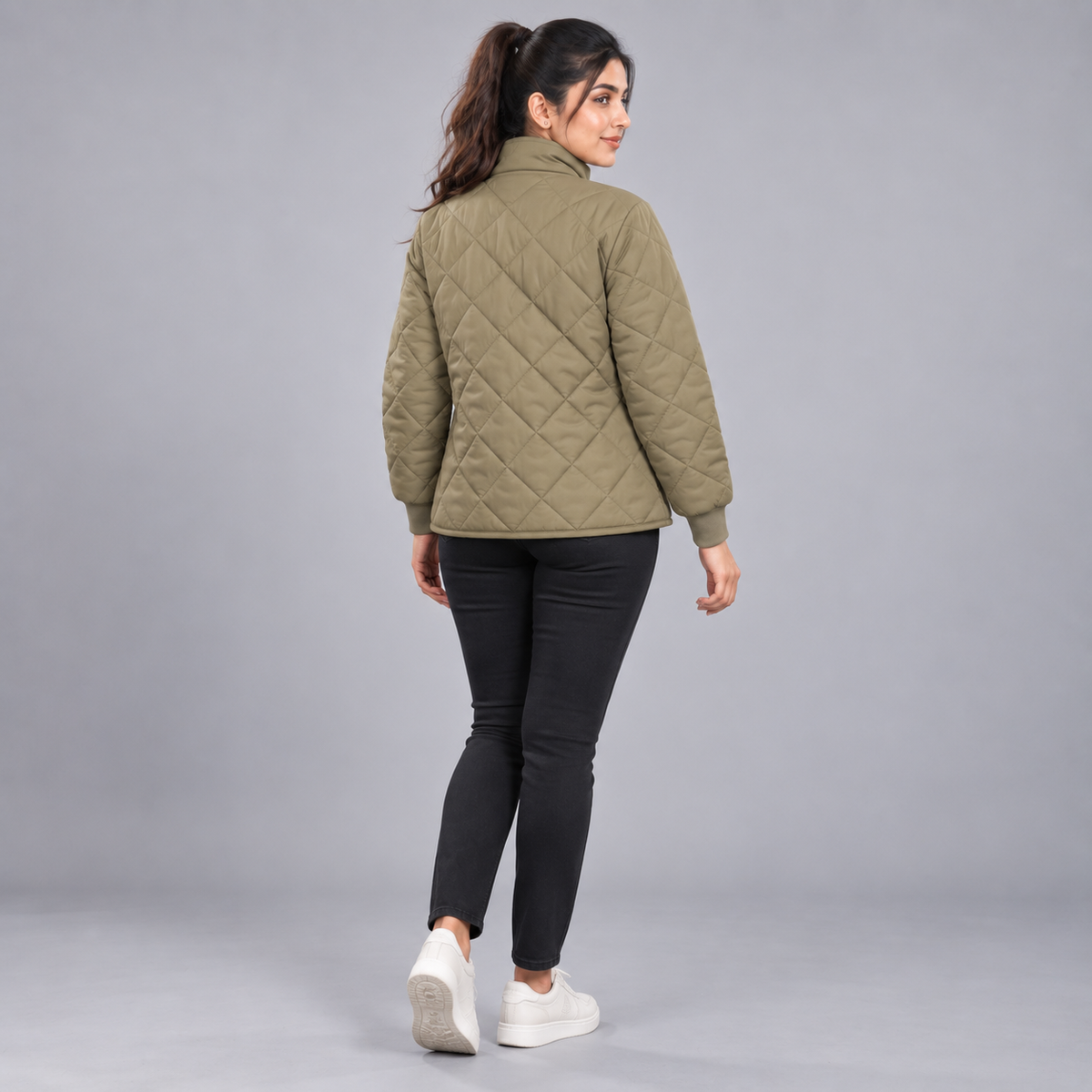 Winner Women's Olive Jacket-73845