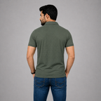 Winner' S  Olive Men'S Polo-Shirt-73585