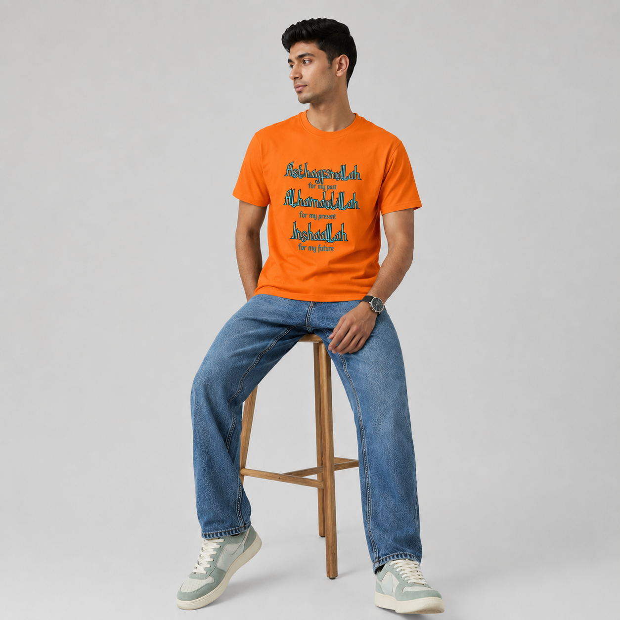 Orange Slim Winner Men'S T Shirt - 80121
