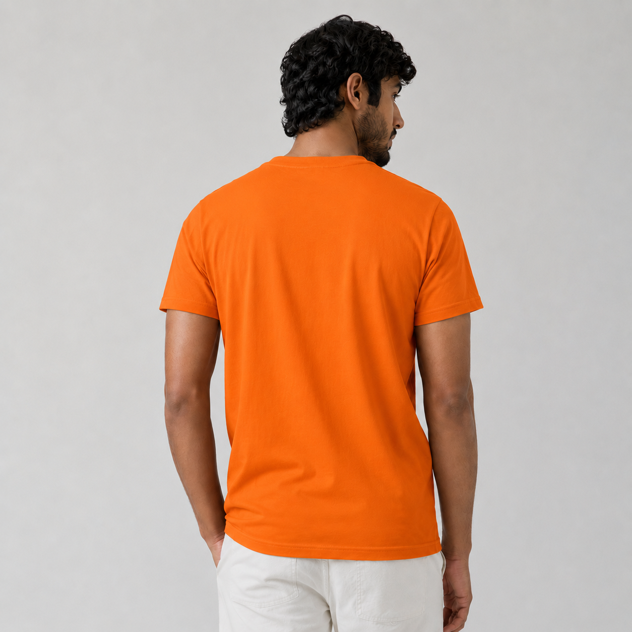 Orange Slim Winner Men'S T Shirt - 80121