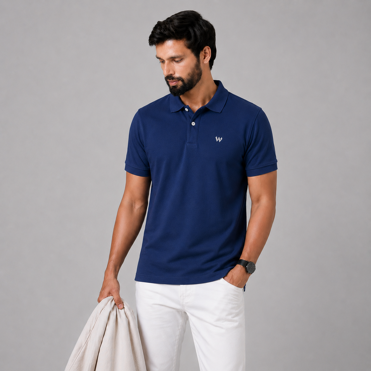 Winner's'S Mens Pagent Blue Polo T Shirt -  73295