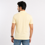 Winner Men's Pastel Yellow Polo Shirt - 73888