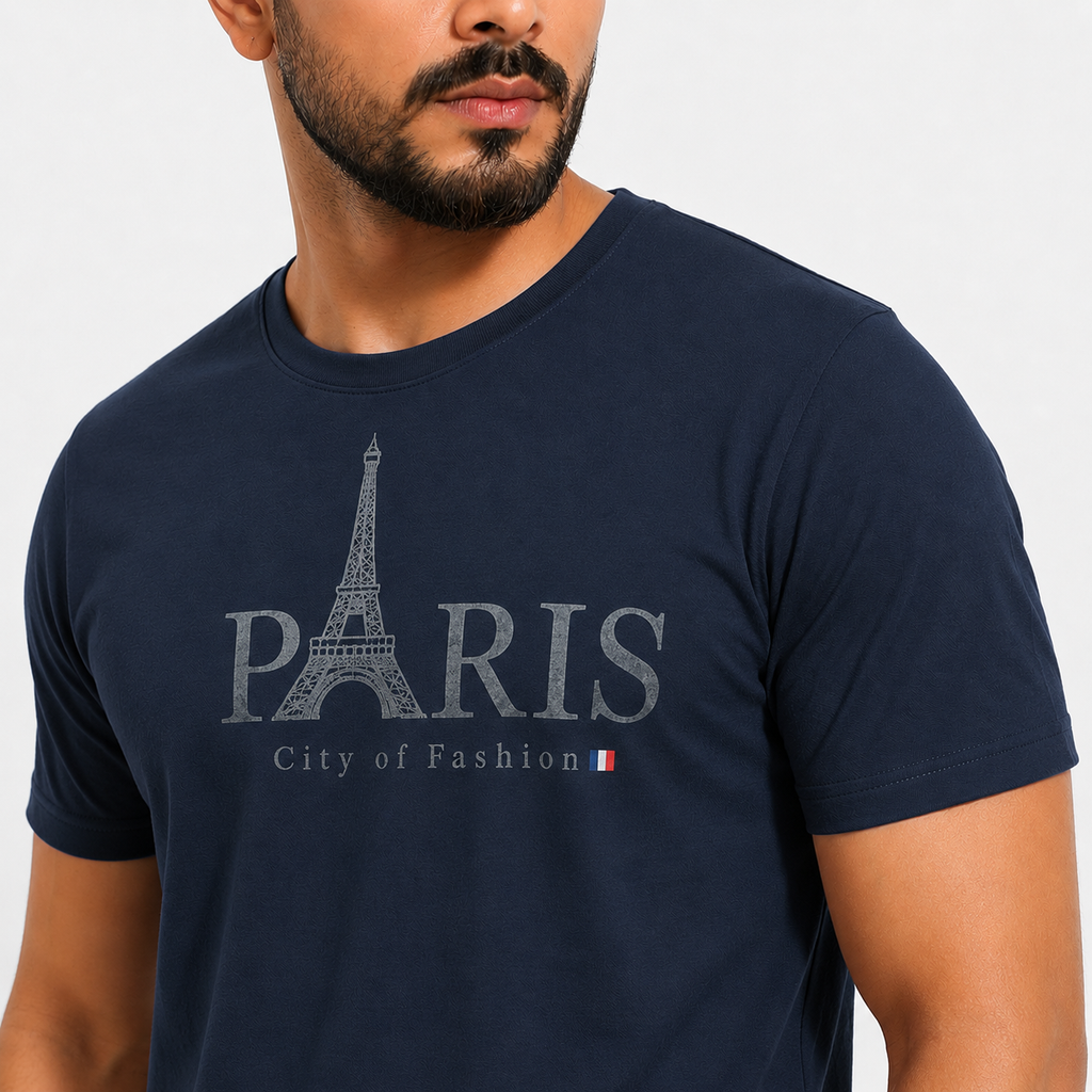 Peacoat Slim Winner Men'S T Shirt - 73864
