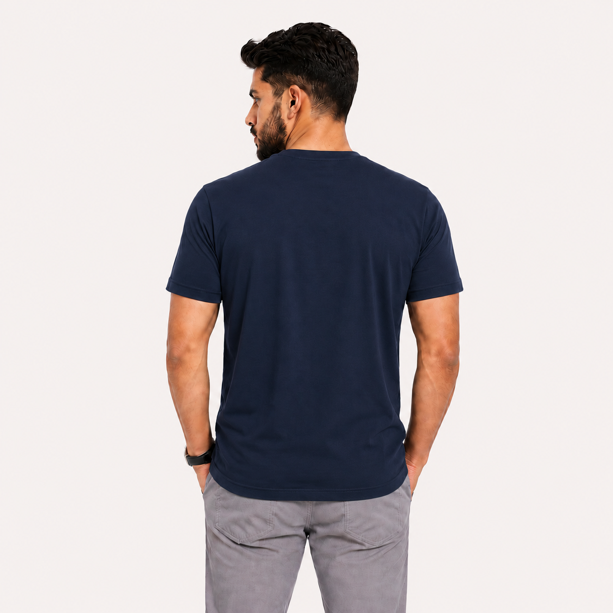 Peacoat Slim Winner Men'S T Shirt - 73864