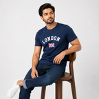 Peacoat Slim Winner Men'S T Shirt - 73868