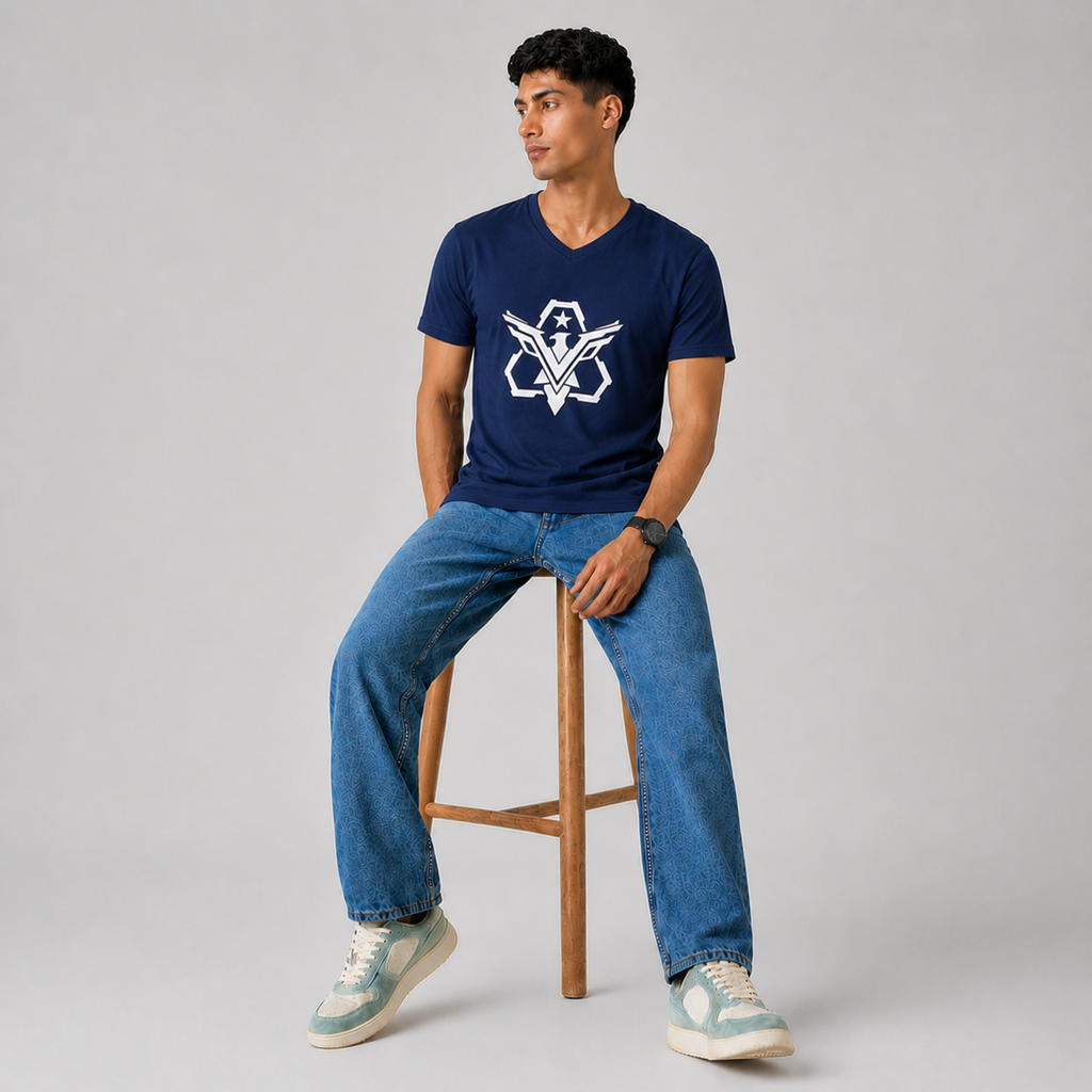 Winner Mens Peacot T Shirt - 80120
