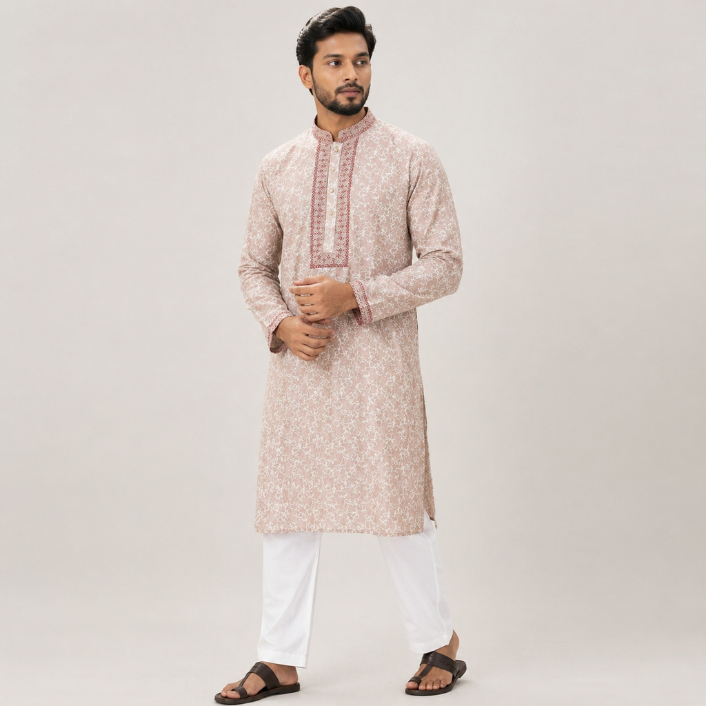 Winner Mens Peanut Mix Panjabi -73920