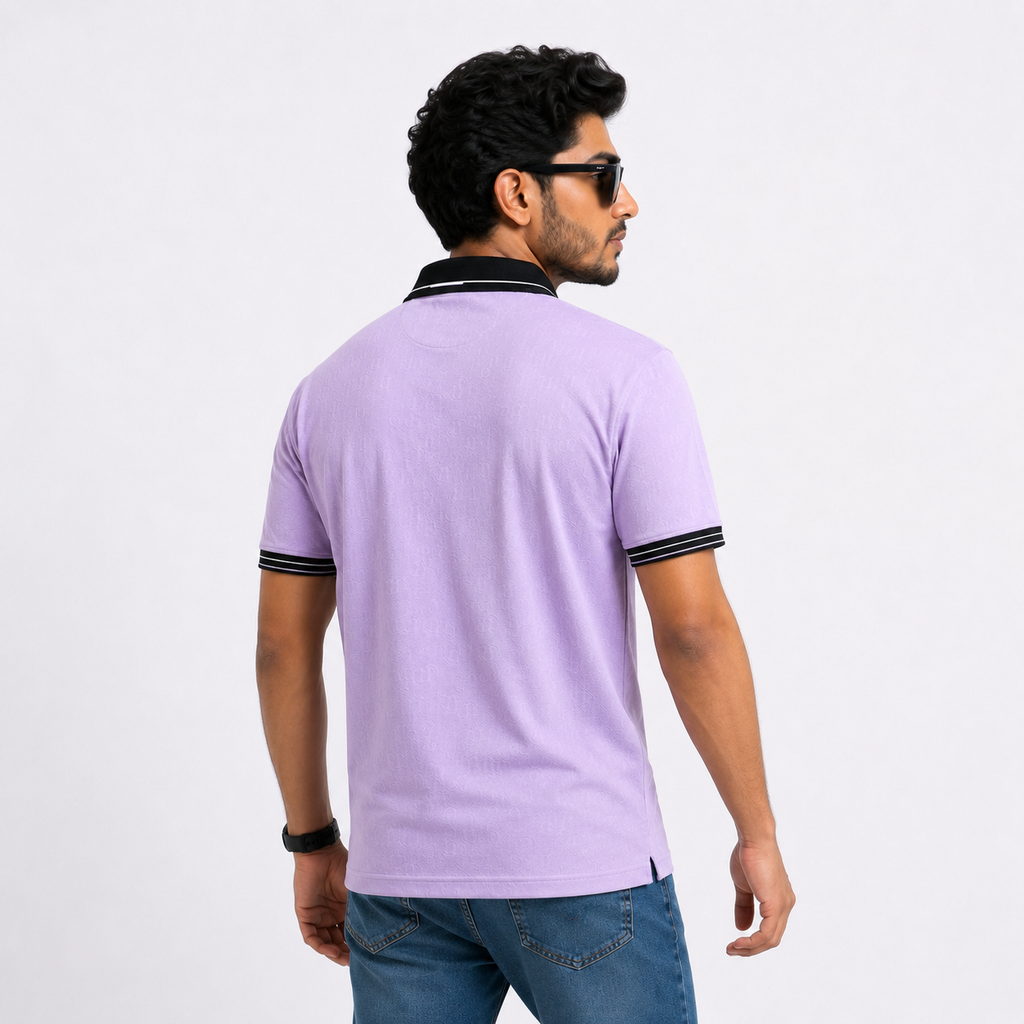 Winner Men's Pink C-7 Polo Shirt - 80059
