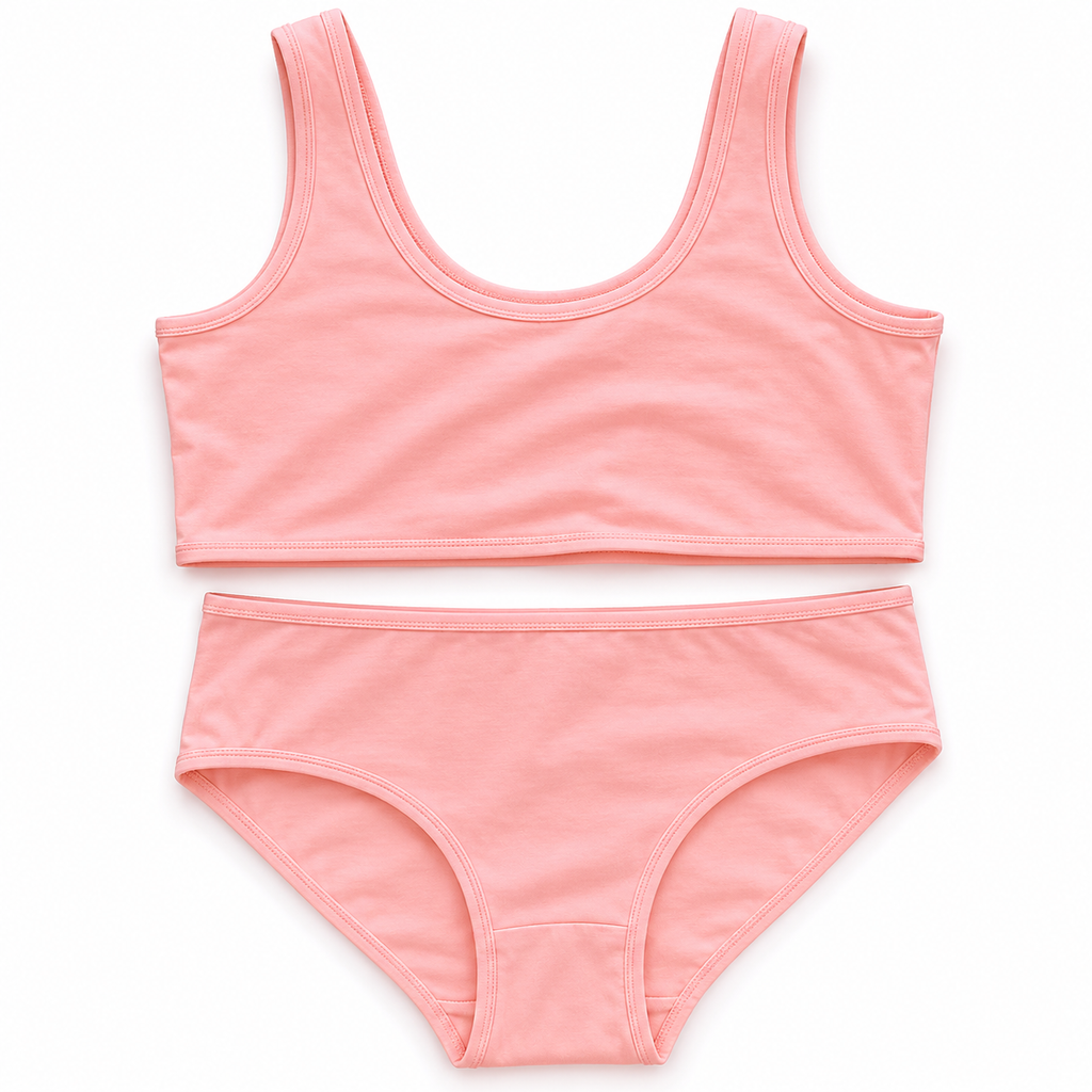 Winner' S  Pink Ladise Bra Panty Set-73634