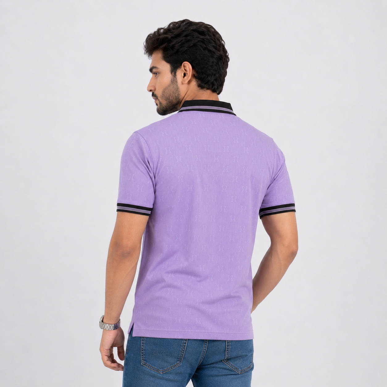 Winner Men's Pink C-7 Polo Shirt - 80058