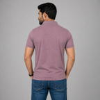 Winner Mens Purple  Polo T Shirt - 73585