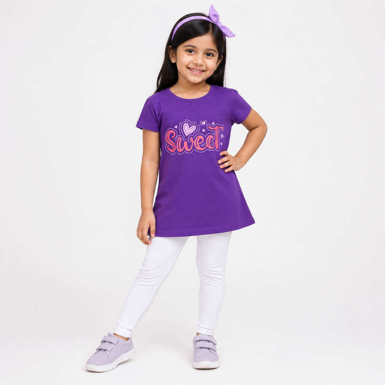 Winner Purple Girls Tshirt - 80140