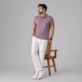 Winner Mens Purple  Polo T Shirt - 73585
