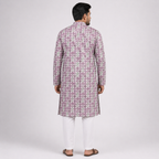 Winner Mens Purple Panjabi - 73914