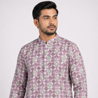 Winner Mens Purple Panjabi - 73914
