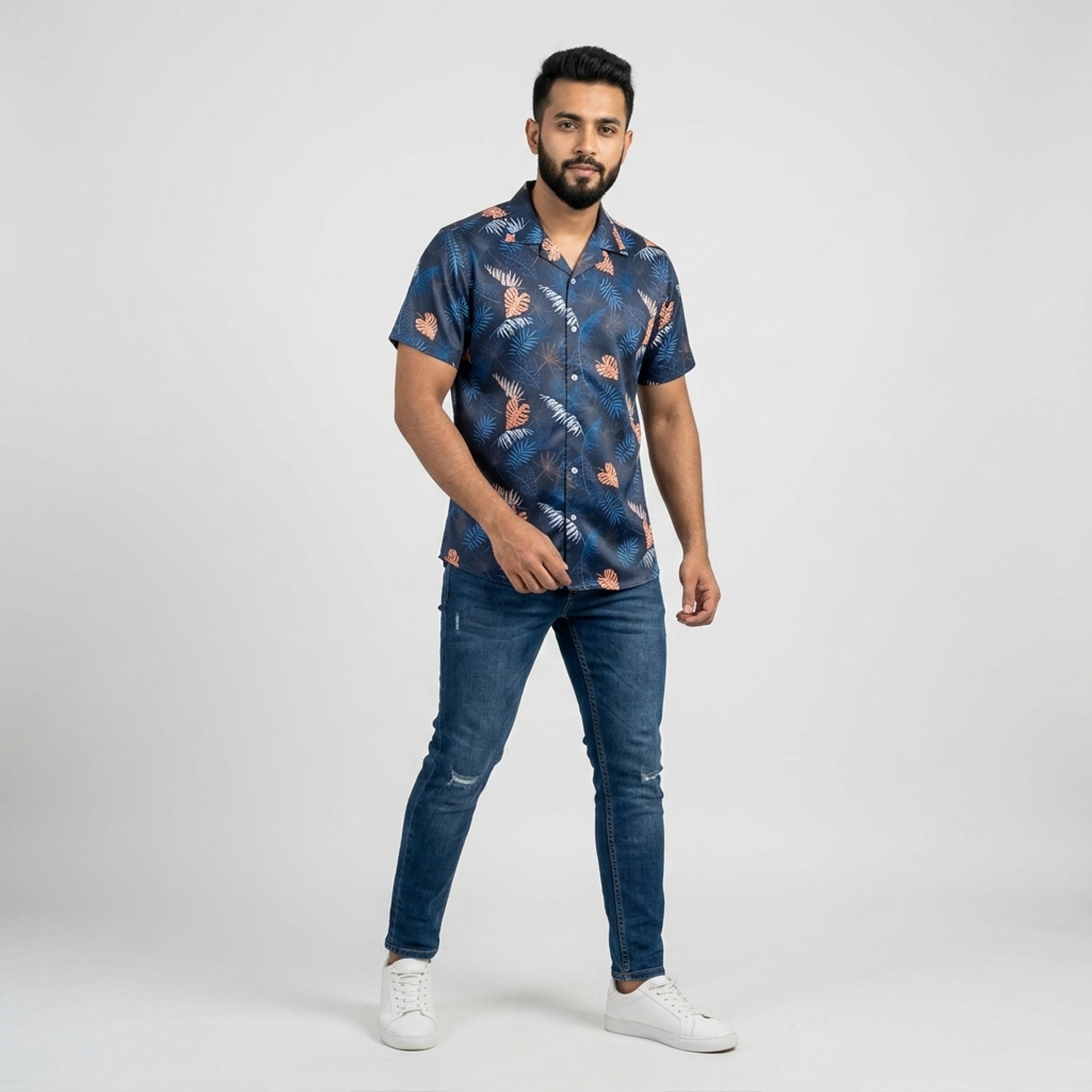 Winner Men's Rainforest Mist Casual Shirt - 80042