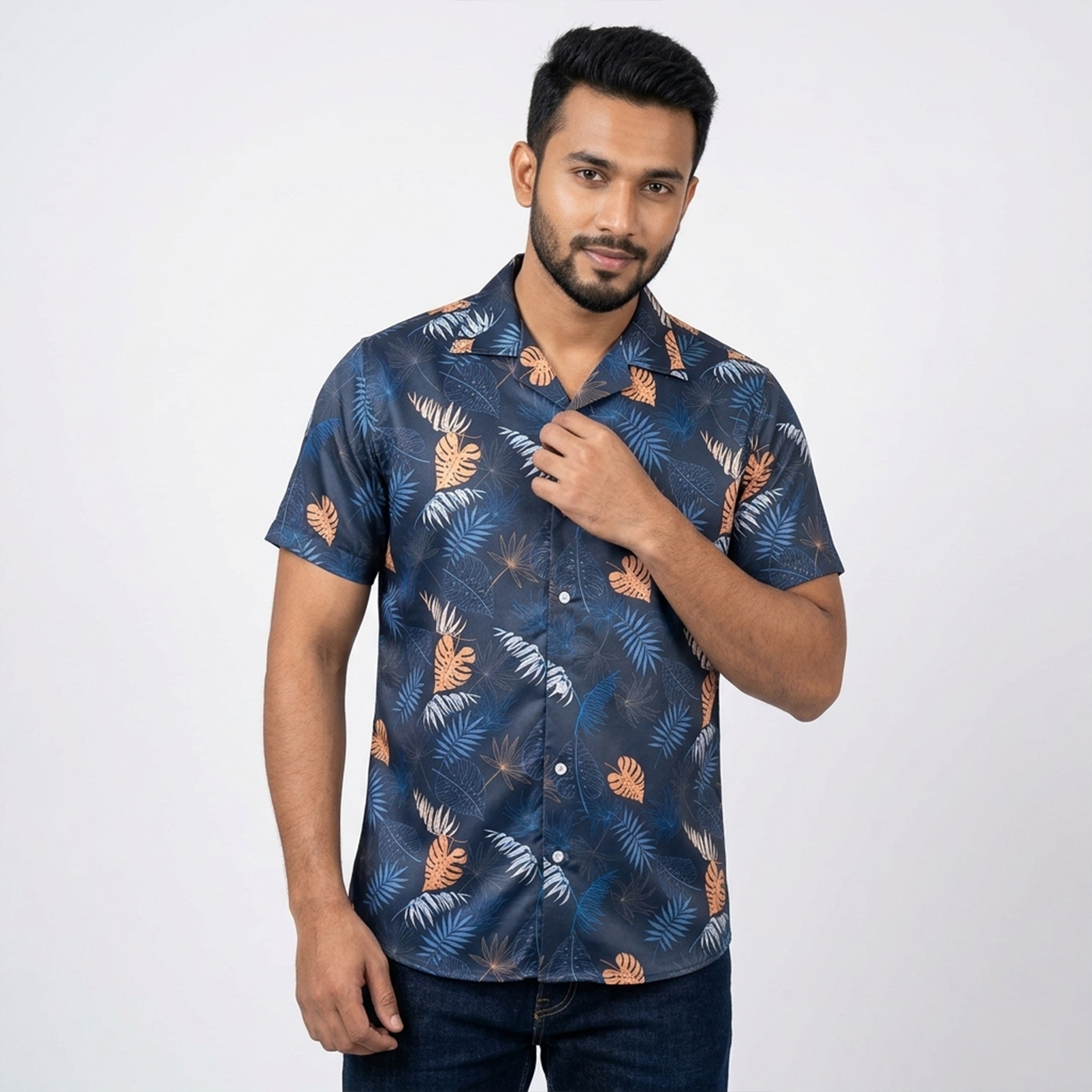 Winner Men's Rainforest Mist Casual Shirt - 80042