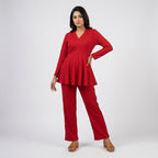 Winner' S  Red Ladies Tops-73168