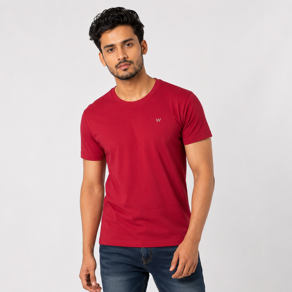 Winner' S  Red Men'S T-Shirt-43925