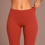 Winner Red Womens Modern Fit Leggings - 43716