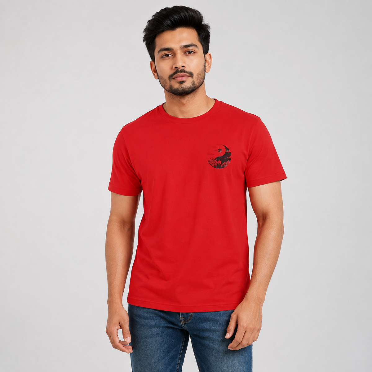 Winner Men's Red T-Shirt - 80291