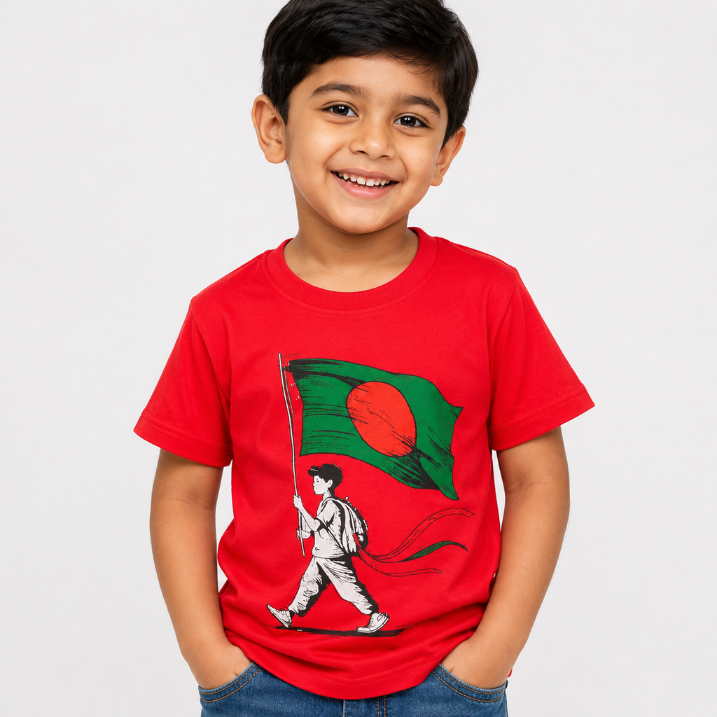 Winner Red white Boys T Shirt-73897