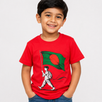 Winner Red white Boys T Shirt-73897