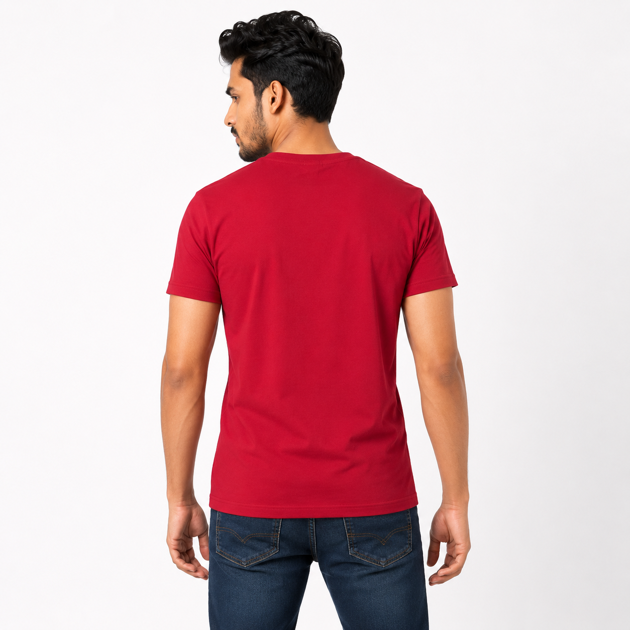 Winner' S  Red Men'S T-Shirt-43925
