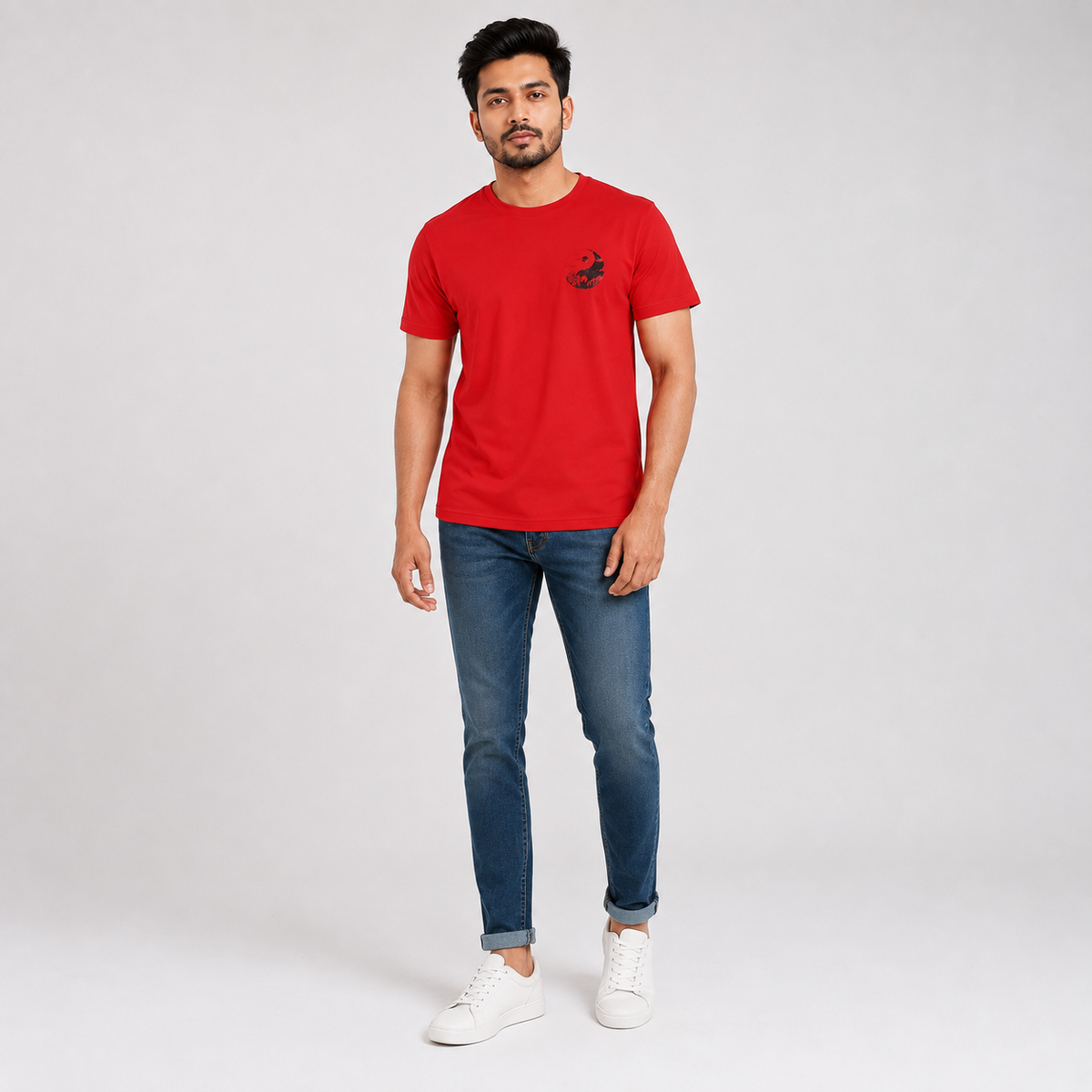 Winner Men's Red T-Shirt - 80291