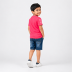 Winner Red Boys T Shirt-73896