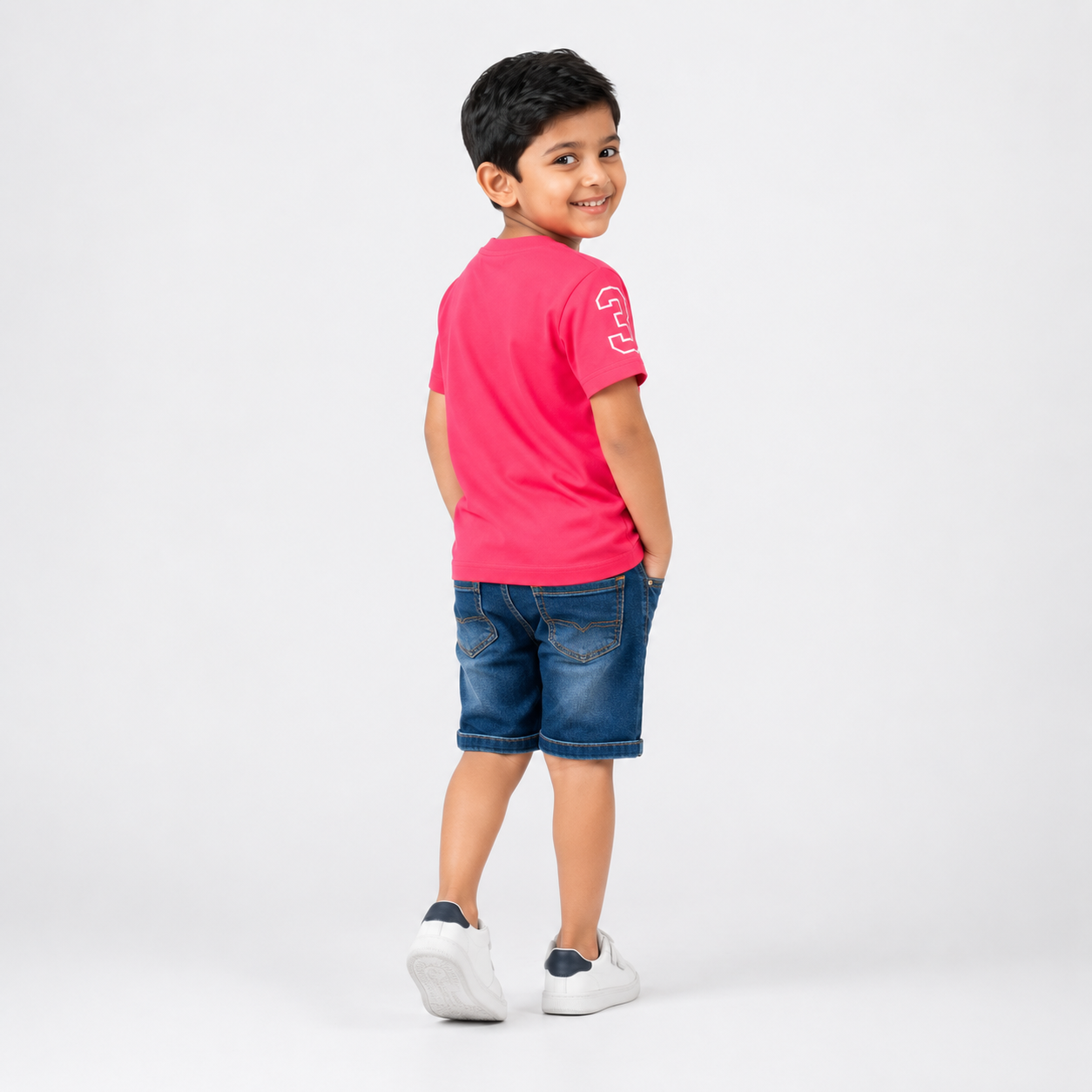 Winner Red Boys T Shirt-73896