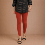 Winner Red Womens Modern Fit Leggings - 43716