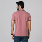 Winner's Men'S Rose Polo T-Shirt - 73543