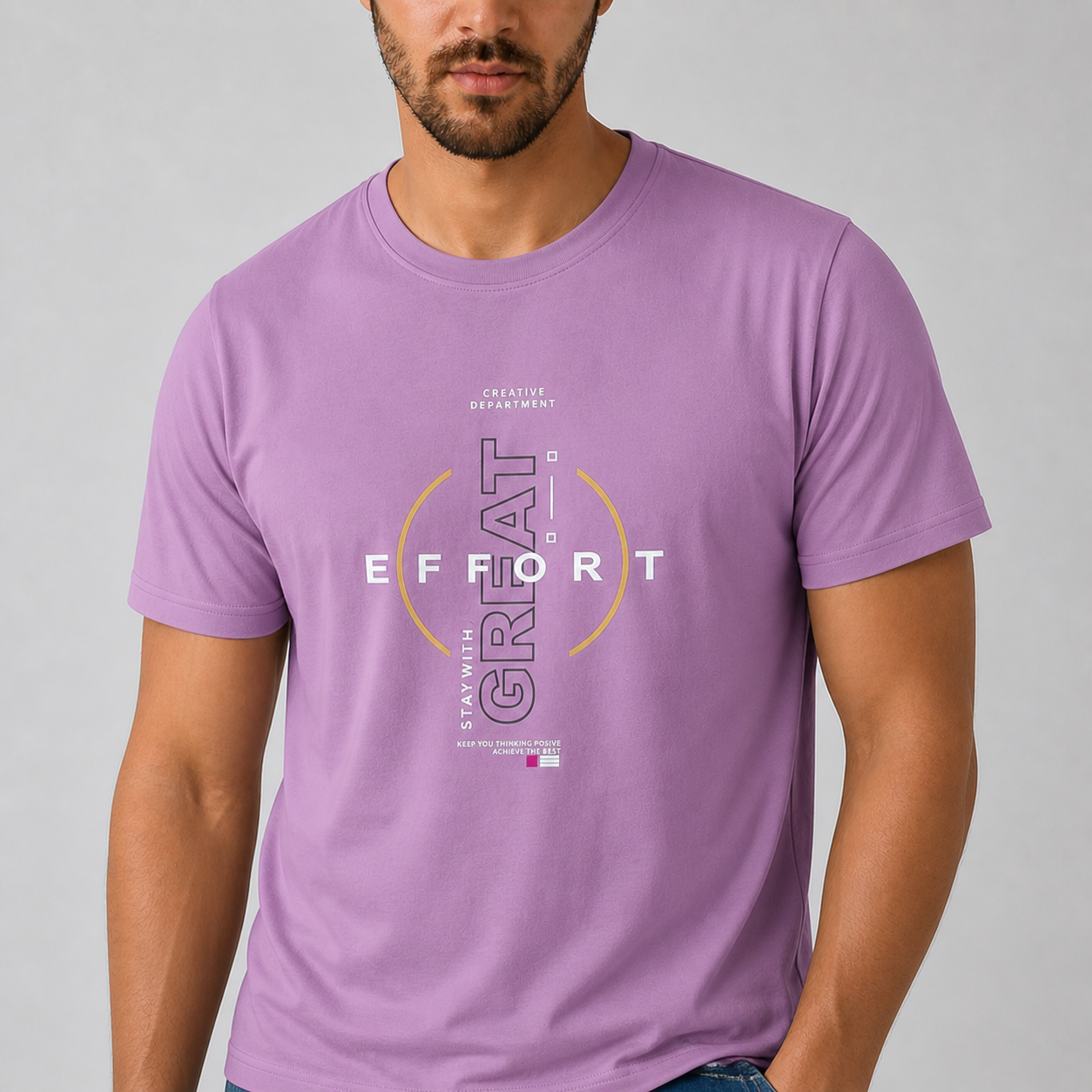 Winner Mens Rose T Shirt - 80090