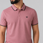 Winner's Men'S Rose Polo T-Shirt - 73543