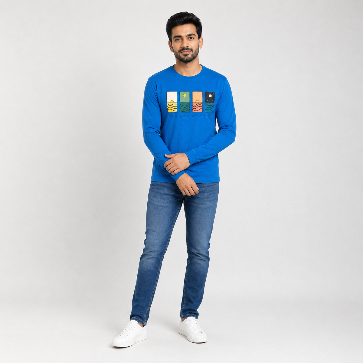 Winner Men's SKY DIVER Full Sleeve T-Shirt-80320