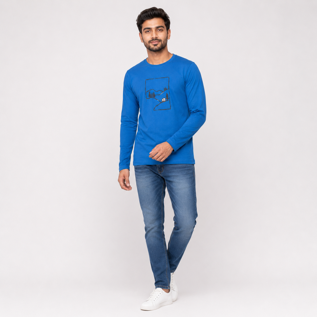 Winner Men's SKY DIVER Full Sleeve T-Shirt-80319
