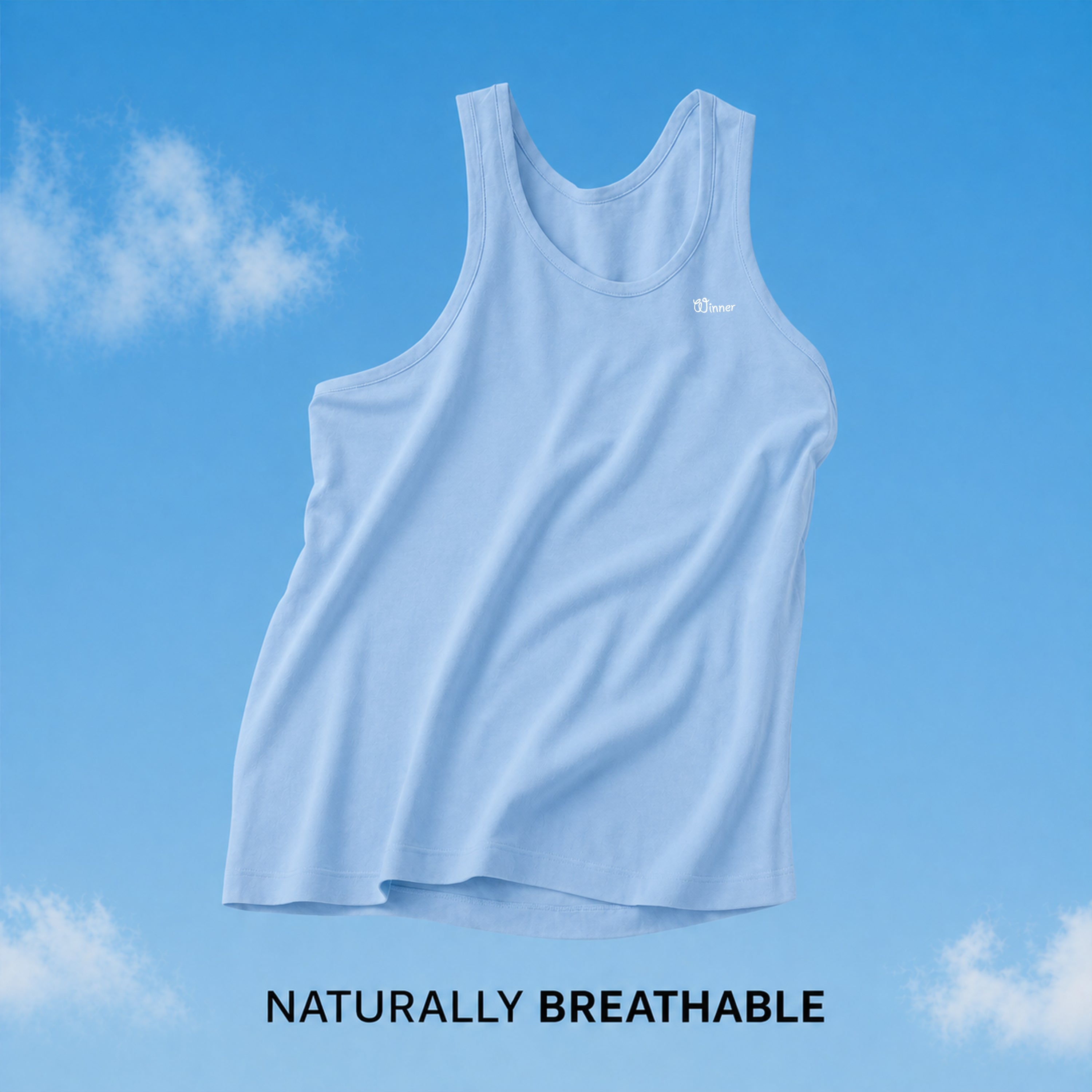 Winner's Mens Sky Blue Rampage Vest-43669