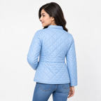 Winner Women's Sky Blue Jacket-73717