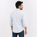 Winner Men's Sky Blue Casual  Shirt - 80296