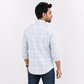 Winner Men's Sky Blue Casual  Shirt - 80296