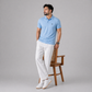 Winner's Mens Sky Blue Polo T Shirt - 73585