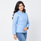 Winner Women's Sky Blue Jacket-73717