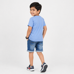 Winner Sky blue Boys T Shirt-73897