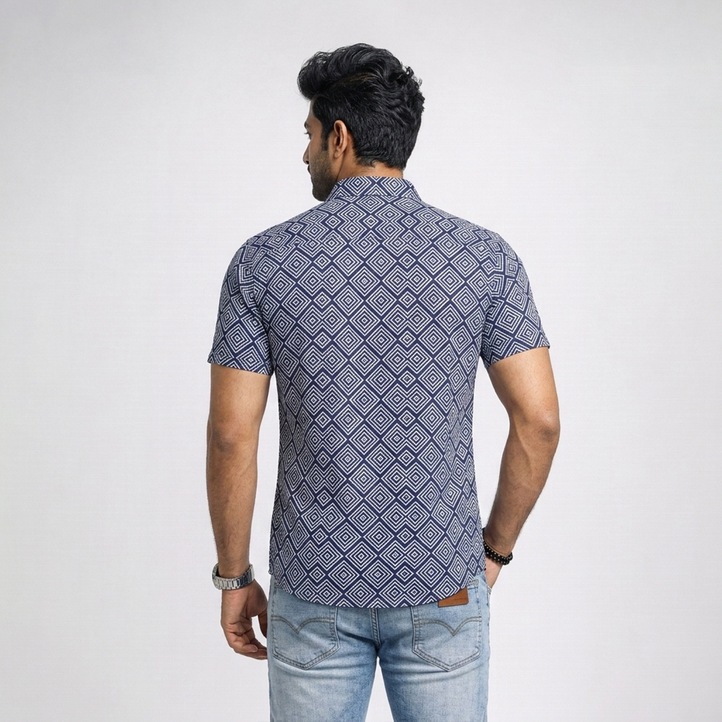 Winner MEN'S Soft Echo  Casual Half Sleeve  Shirt - 80046